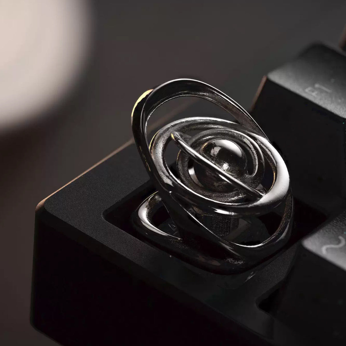 YUNZII Star Trails Copper Artisan Keycap