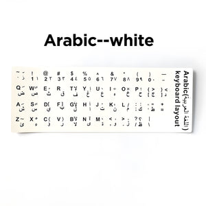 Multilingual Keyboard Sticker