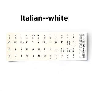 Multilingual Keyboard Sticker