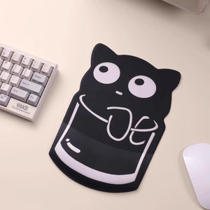 YUNZII Teacup Cat Mouse Pad Palm Rest