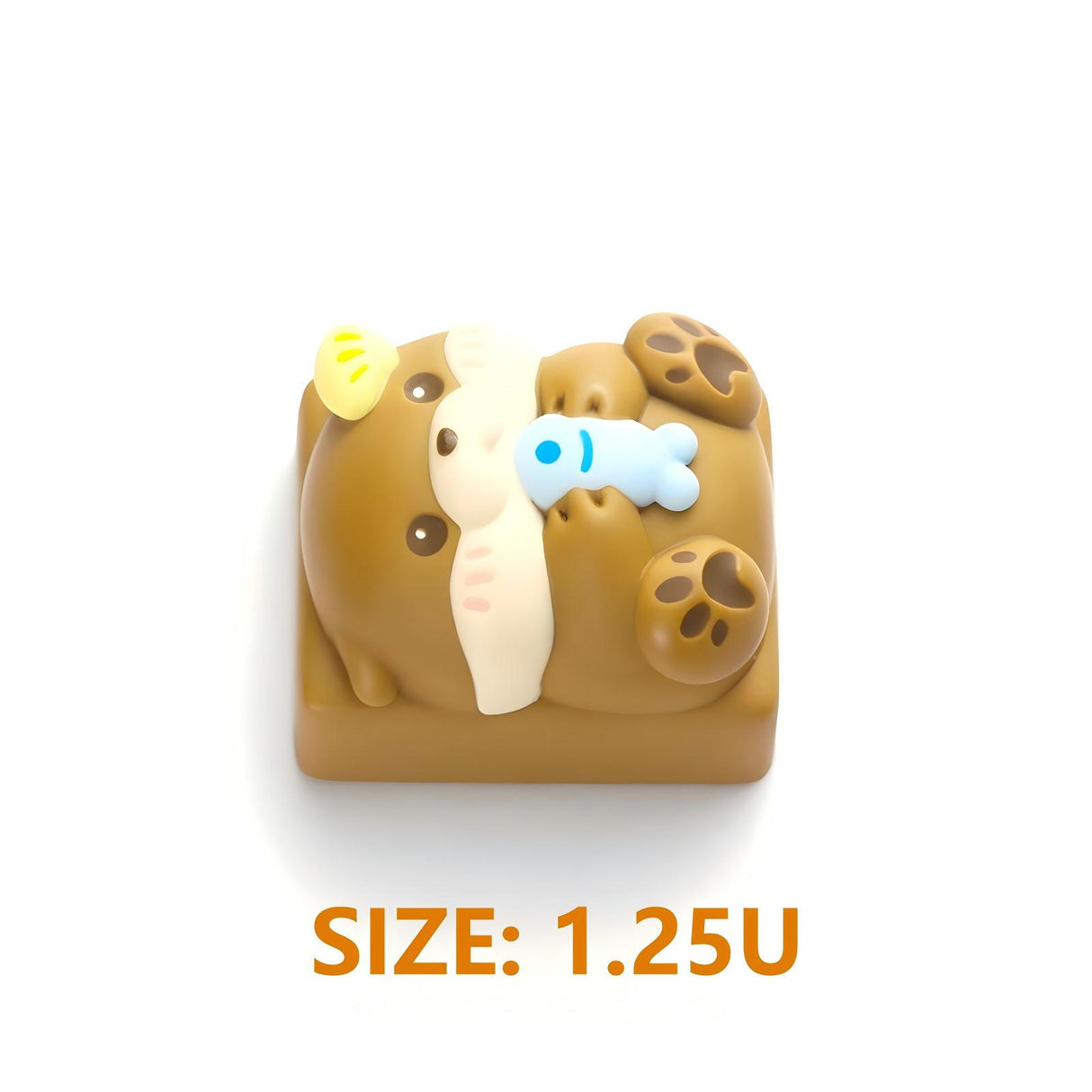 YUNZII The Little Otter Handmade Artisan Keycap - 1.25U