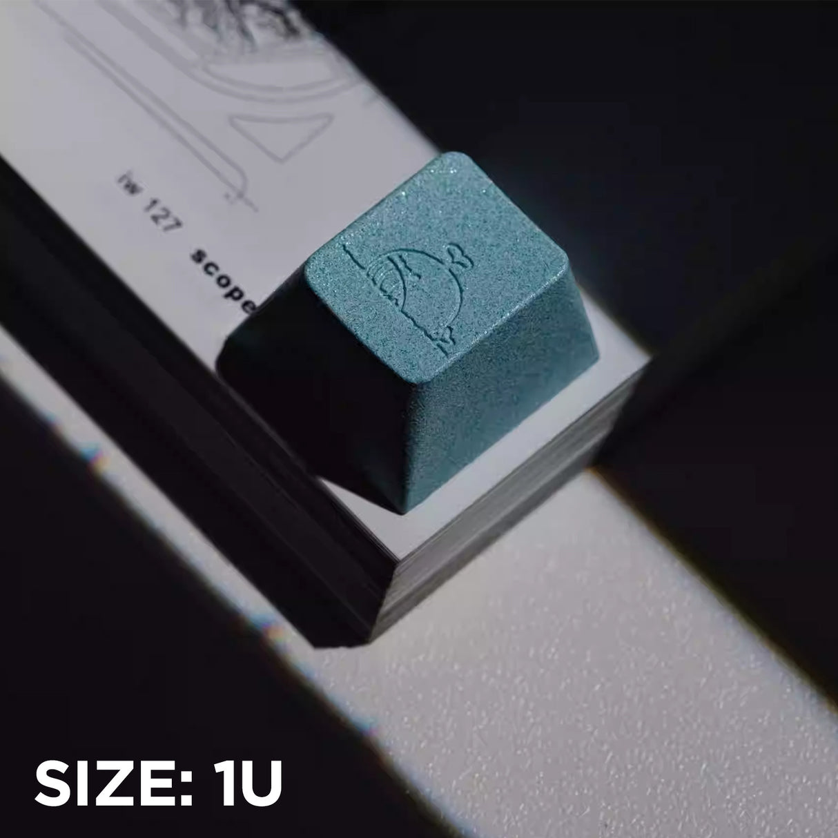 YUNZII Whale Aluminum Artisan Keycap
