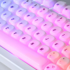 YUNZII Ceramic Jade MOA Profile Keycap Set