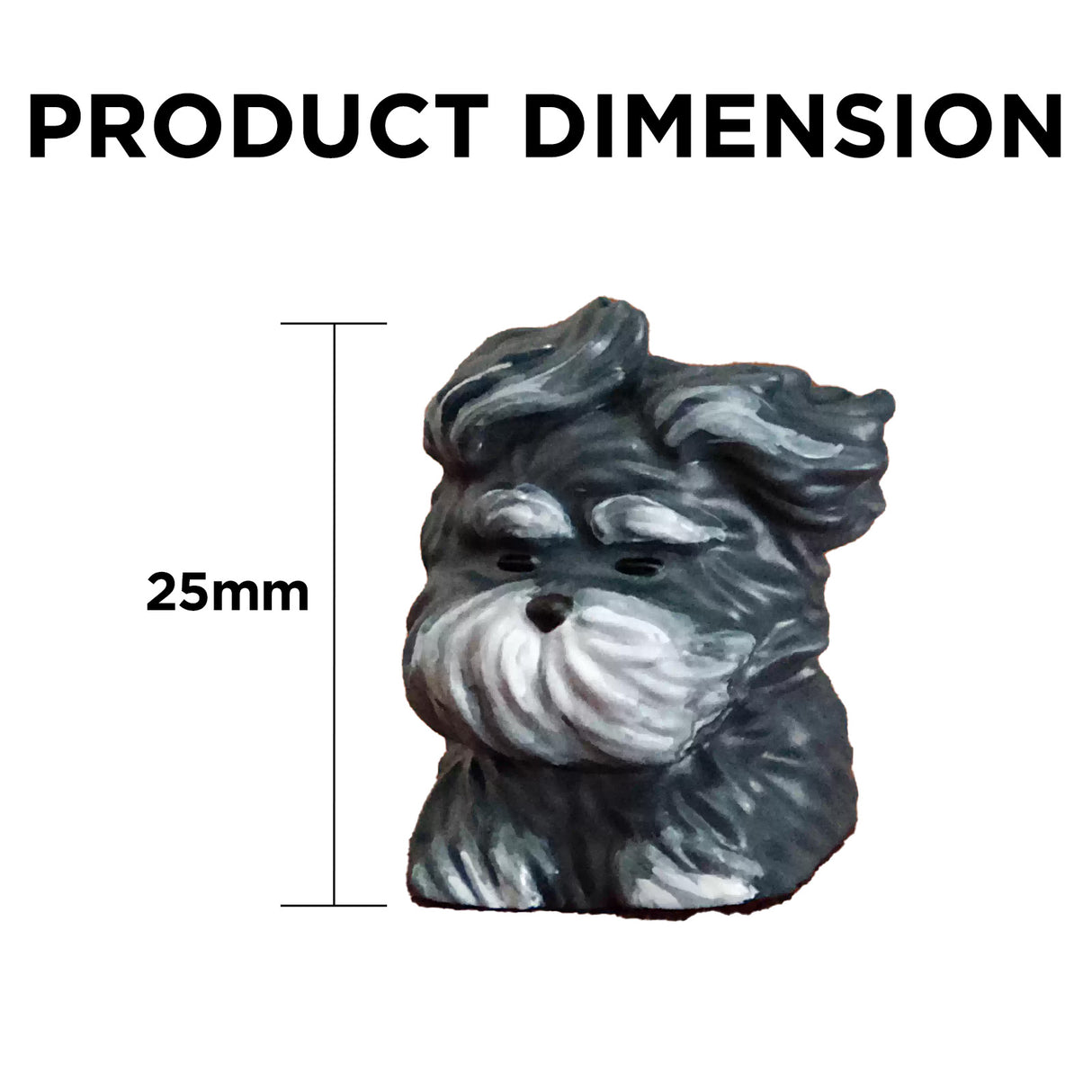 YUNZII Windblown Puppy Handmade Artisan Keycap