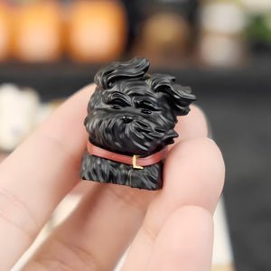 YUNZII Windblown Puppy Handmade Artisan Keycap
