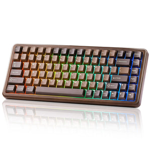 YUNZII WOOD84 Wireless Mechanical Keyboard