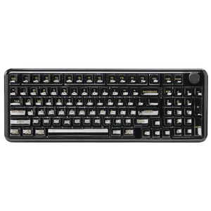 YUNZII X98 Transparent QMK/VIA Mechanical Keyboard
