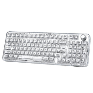 YUNZII X98 Transparent QMK/VIA Mechanical Keyboard