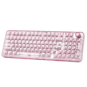 YUNZII X98 Transparent QMK/VIA Mechanical Keyboard