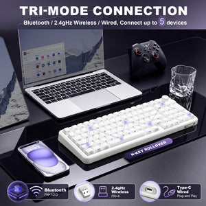 YUNZII X98 Solid QMK/VIA Mechanical Keyboard