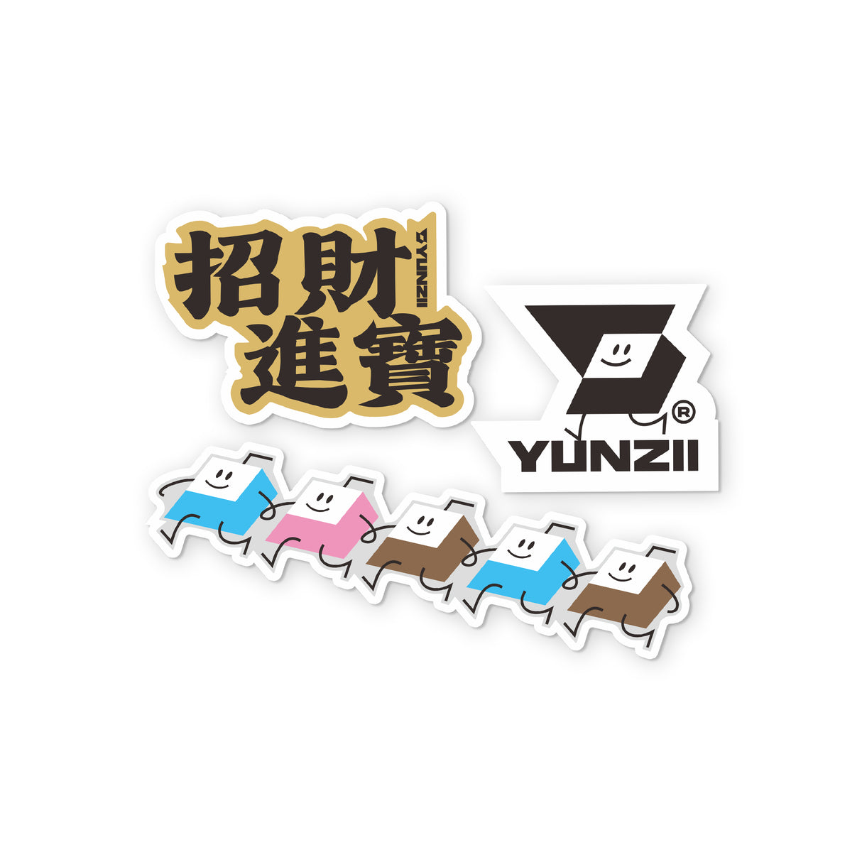 YUNZII Rich Sticker