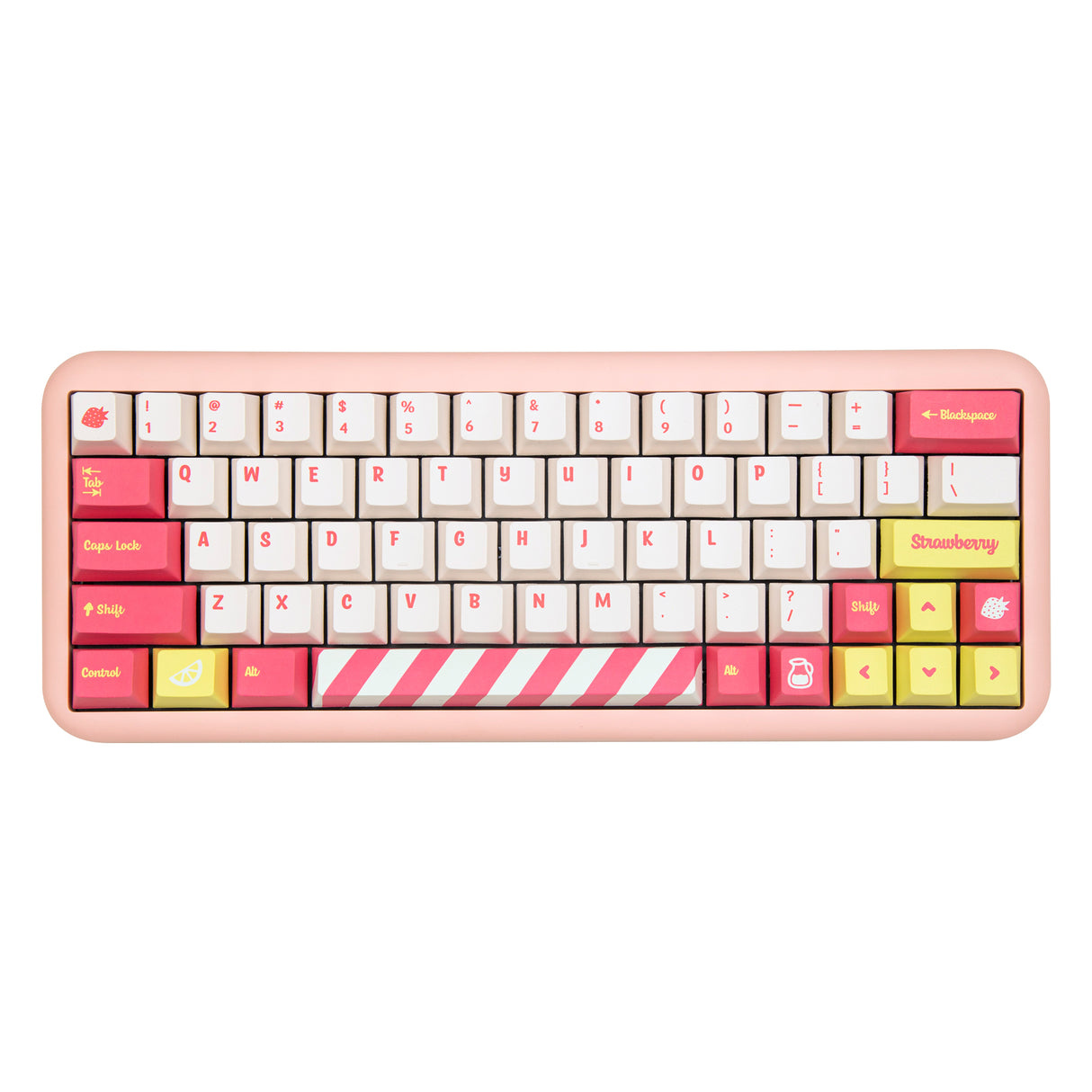 YUNZII Strawberry-Lemon Keycap Set