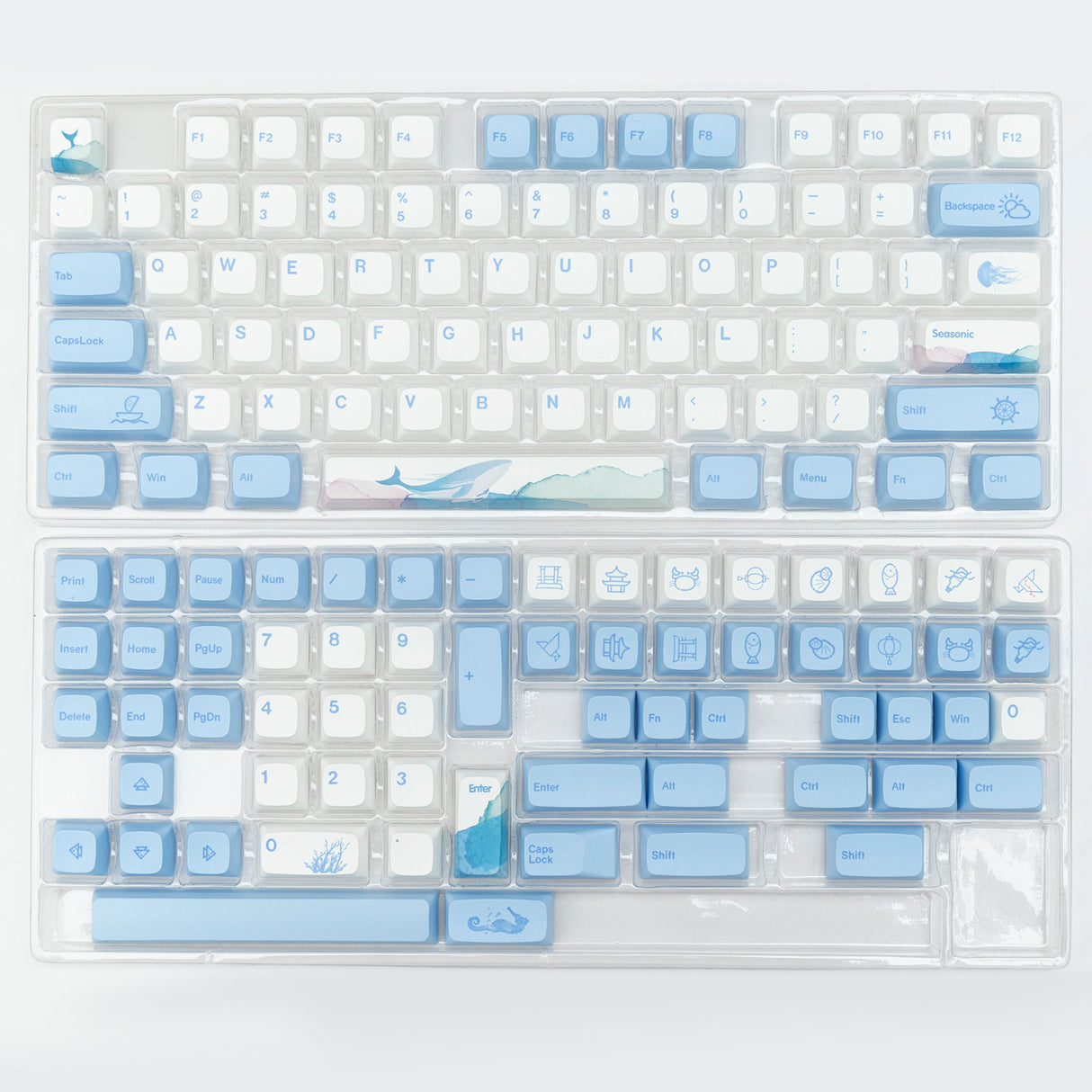 YUNZII Sea Keycap Set