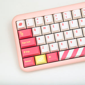 YUNZII Strawberry-Lemon Keycap Set