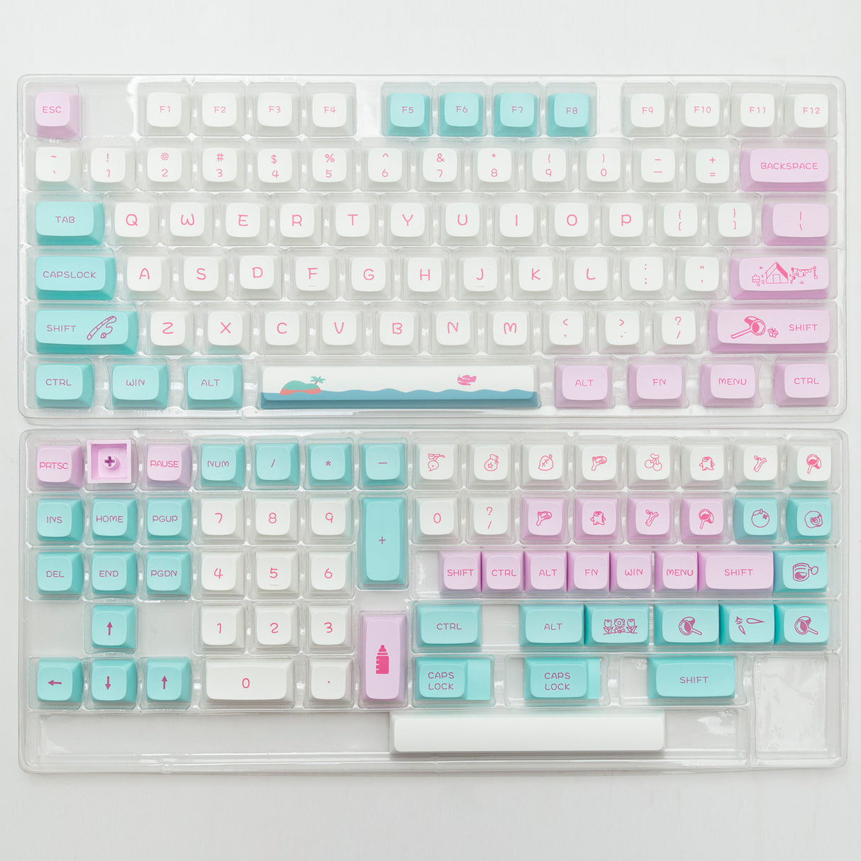 YUNZII Childhood Keycap Set