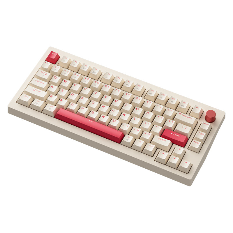 YUNZII x JAMESDONKEY A3 Wireless Gasket Mechanical Keyboard - Rosy