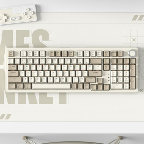 YUNZII x JAMESDONKEY RS2 Wireless Gasket Mechanical Keyboard - Beige