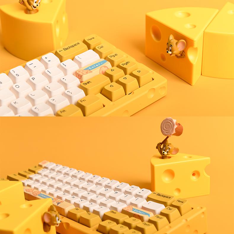 YUNZII Ajazz AC067 Cheese 67 Keys Hot-Swappable Gasket Mounted Mechanical Keyboard