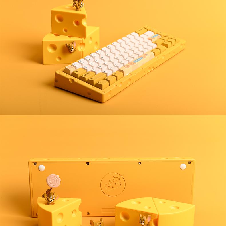 YUNZII Ajazz AC067 Cheese 67 Keys Hot-Swappable Gasket Mounted Mechanical Keyboard