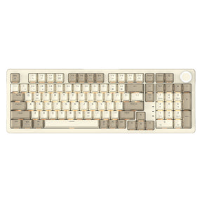 YUNZII x JAMESDONKEY RS2 Wireless Gasket Mechanical Keyboard - Beige