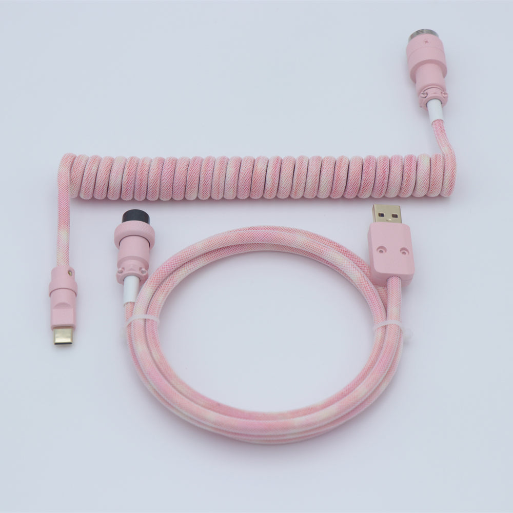 YUNZII Custom Coiled Aviator USB Cable Cord- Dorothy