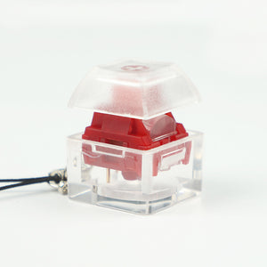 YUNZII Transparent Acrylic Switch Tester Key Chain