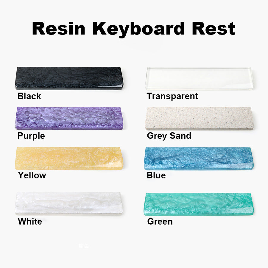 YUNZII Resin Keyboard Wrist Rest