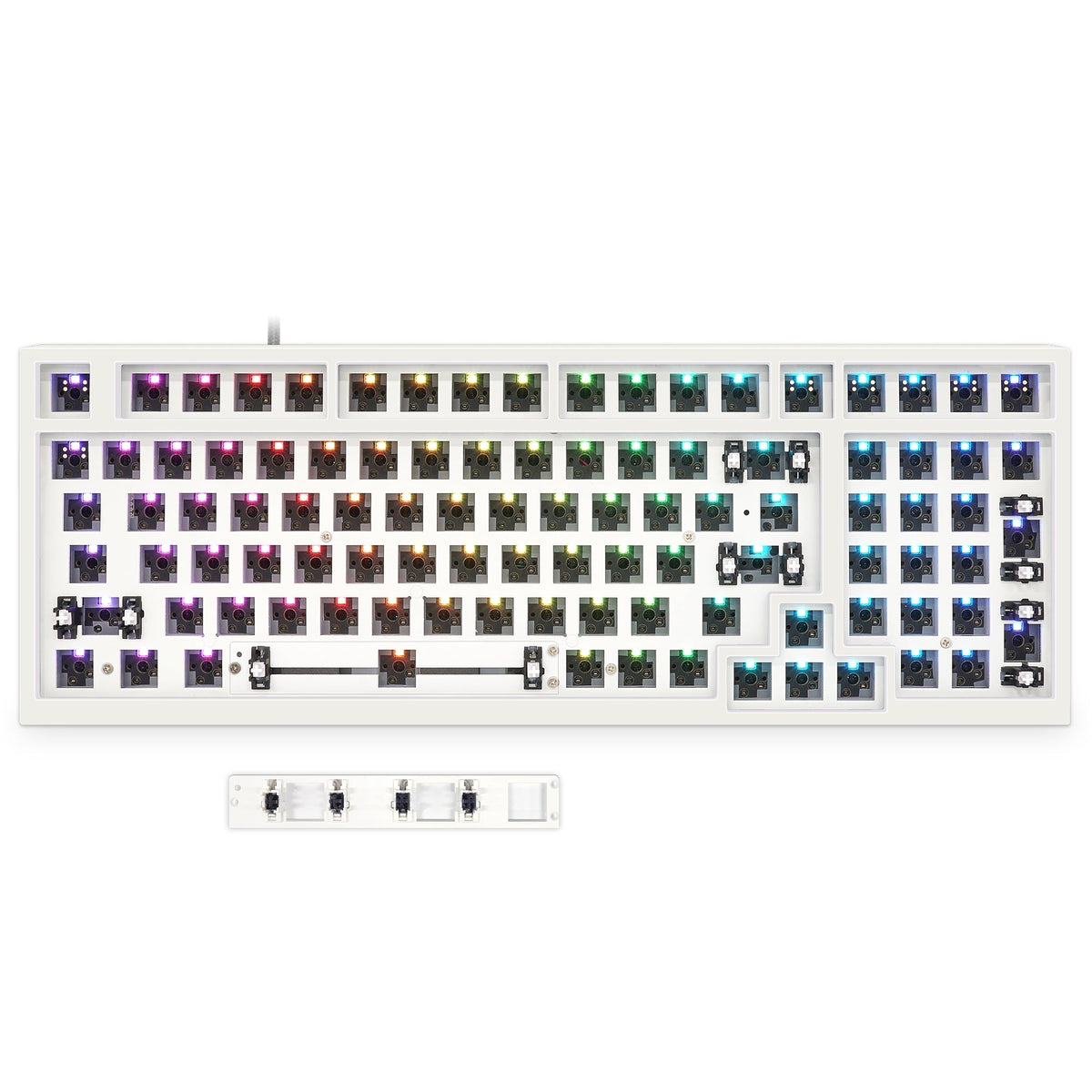 YUNZII GK980 Lite-Gasket Keyboard Kit with ABS Keyboard Case