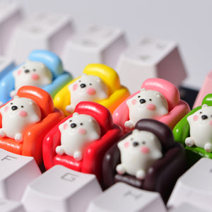 YUNZII Handmade Artisan Keycap - Sofa Bear