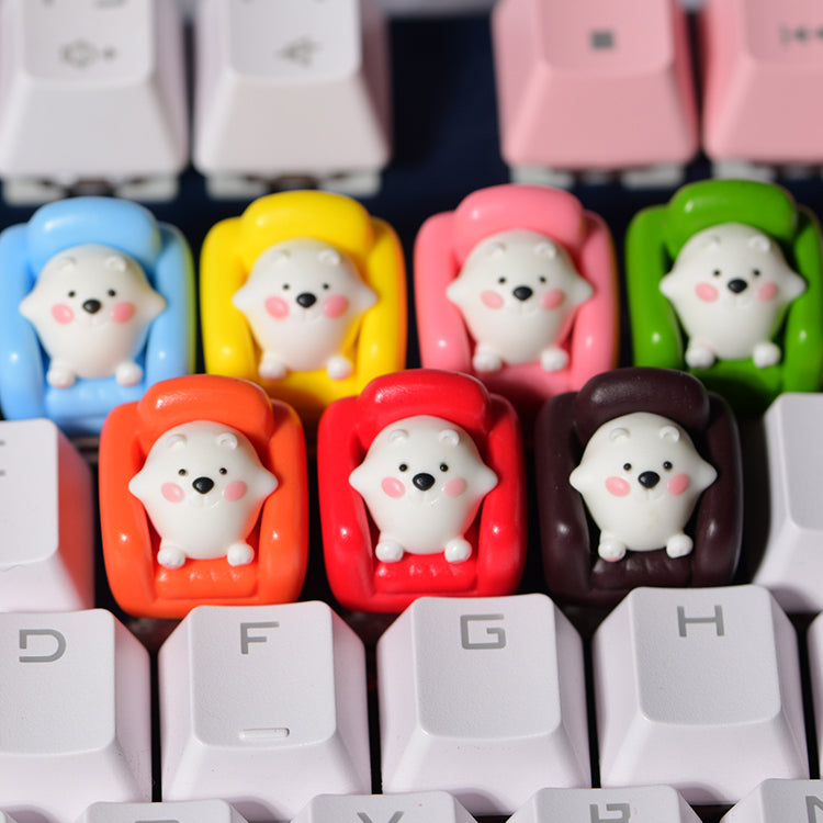 YUNZII Handmade Artisan Keycap - Sofa Bear