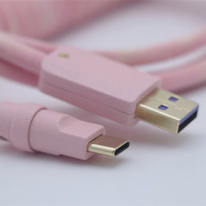 YUNZII Custom Coiled Aviator USB Cable Cord- Dorothy