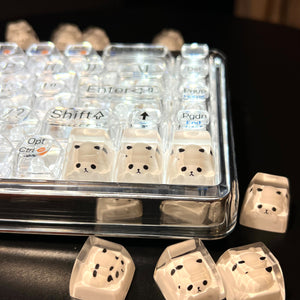 YUNZII Handmade Artisan Keycap - Panda