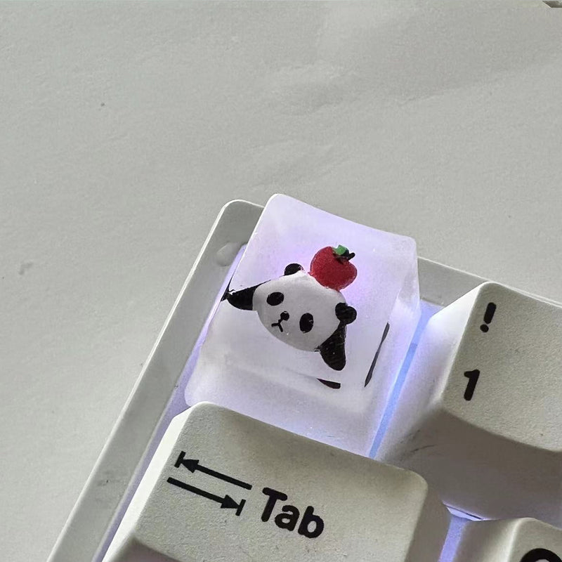 YUNZII Panda Handmade Artisan Keycap