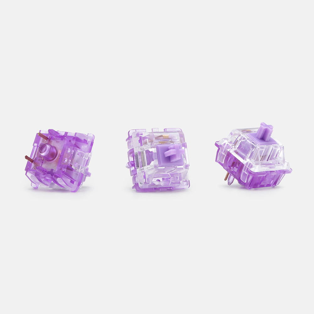 Violet Rk Switch Everglide Crystal Violet Switches