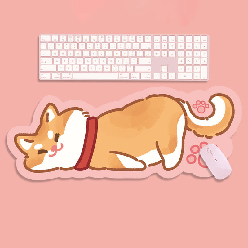 YUNZII Keynovo Mouse Mat Desk Pad- - Coffee Cat – YUNZII KEYBOARD