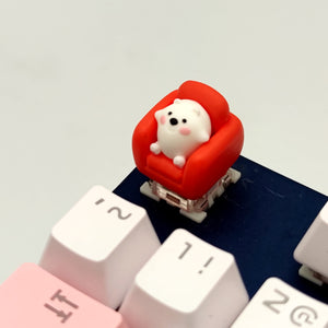 YUNZII Handmade Artisan Keycap - Sofa Bear