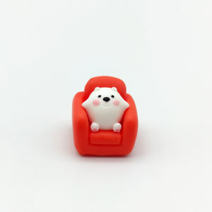 YUNZII Handmade Artisan Keycap - Sofa Bear