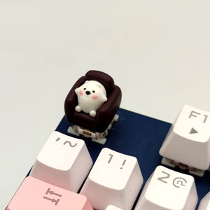 YUNZII Handmade Artisan Keycap - Sofa Bear