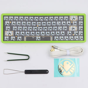 Everglide SK68 Aluminum Keyboard DIY Kit