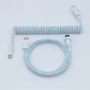 YUNZII Custom Coiled Aviator USB Cable- Gradient Color