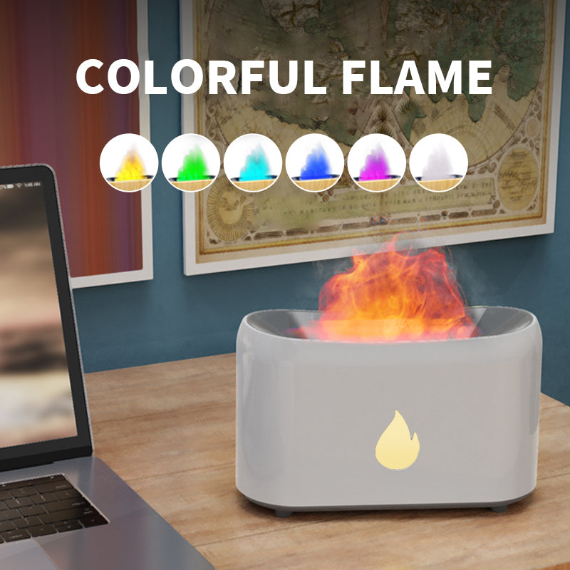 YUNZII Flame Humidifier