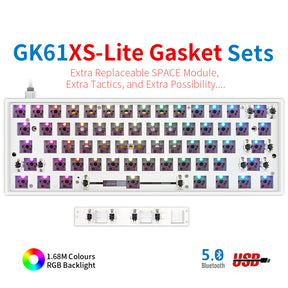 YUNZII GK84 Lite-Gasket Keyboard Kit With ABS Keyboard Case