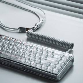 YUNZII Custom Coiled Aviator USB Cable - One Percent (1%)
