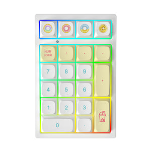 YUNZII YZ21 Macaron Hot Swappable Mechanical Numeric Keypad Num Pad