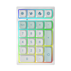YUNZII YZ21 Mint Hot Swappable Mechanical Numeric Keypad Num Pad