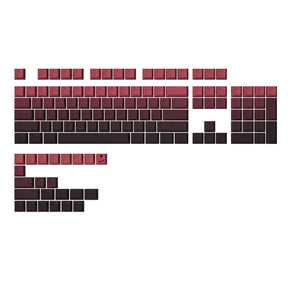 YUNZII Double Shot Gradient Keycap Set (127 Keys)- Sakura Pink