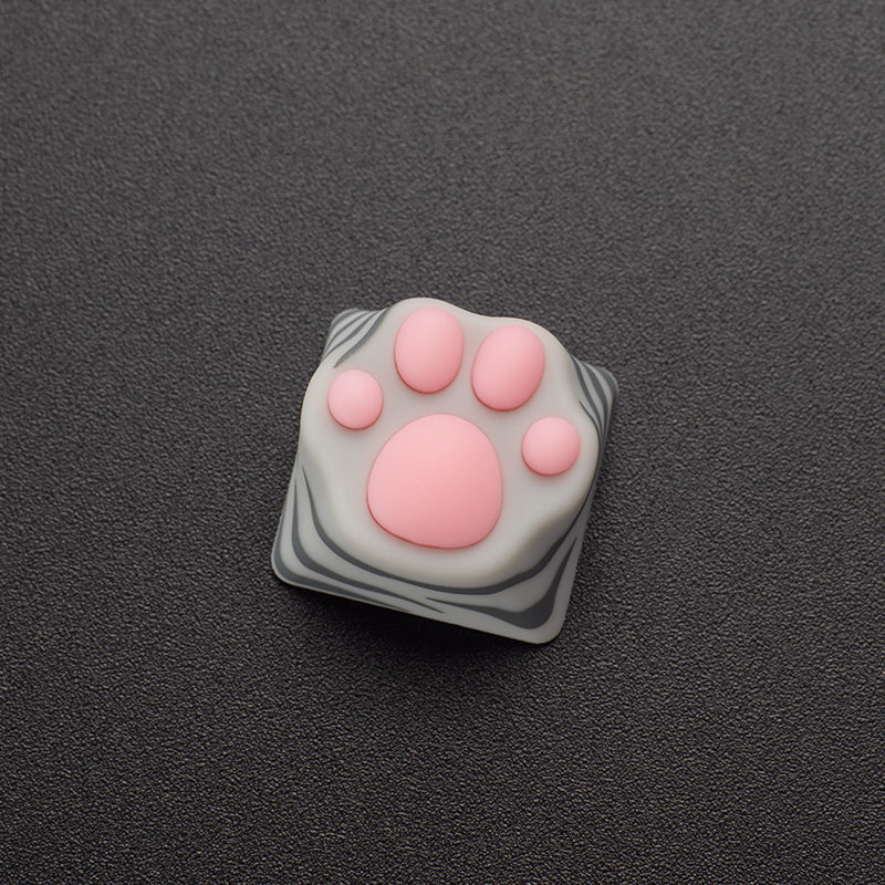 YUNZII ZOMO MULTI-COLOR SILICONE KITTY PAW ARTISAN KEYCAP