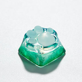 YUNZII ZOMO SHINE THROUGH KITTY PAW ARTISAN KEYCAP
