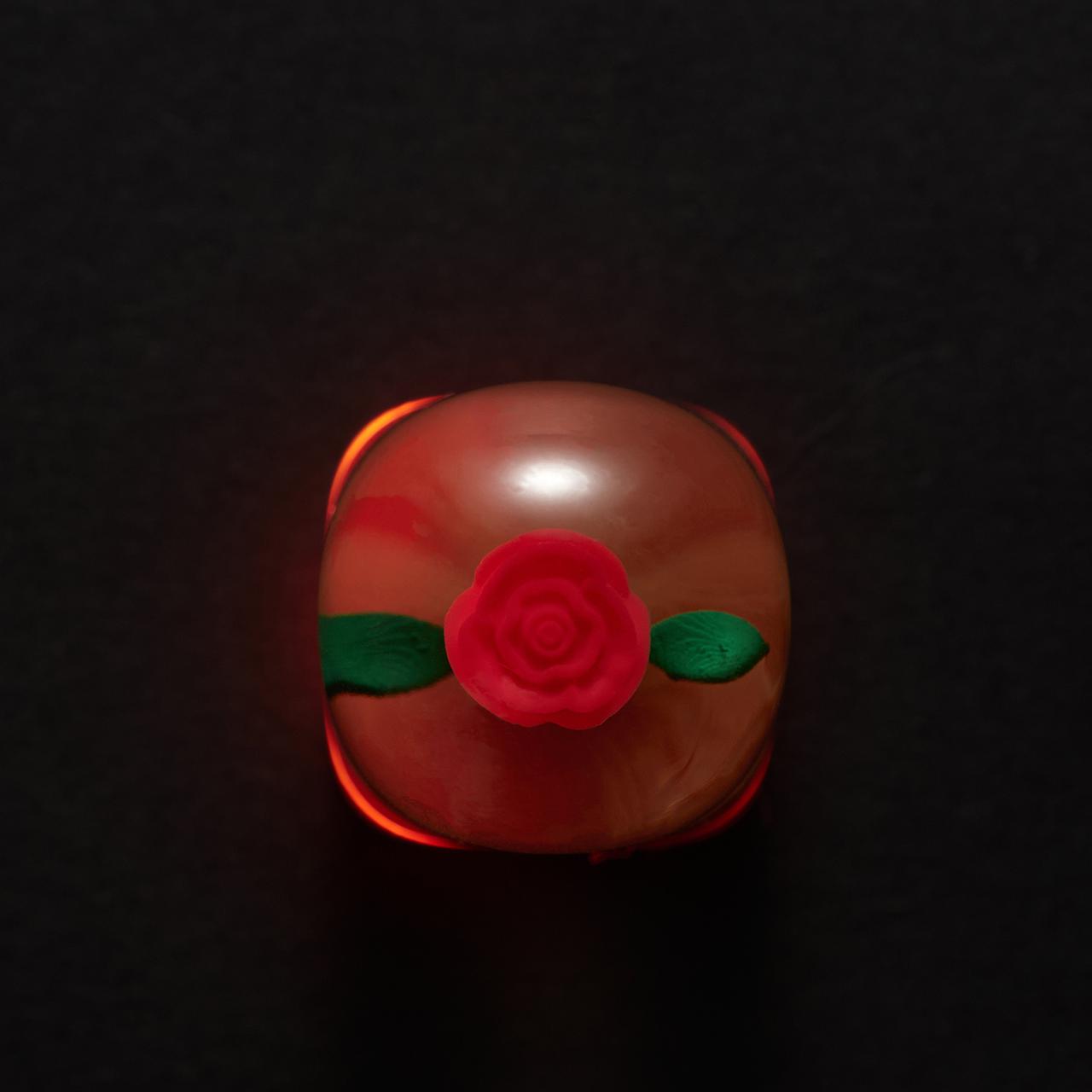 YUNZII ZOMO LA Rose Artisan Keycap