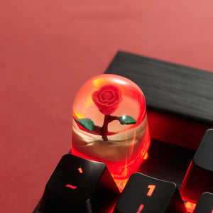 YUNZII ZOMO LA Rose Artisan Keycap